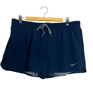 Nike Dri-FIT Running Shorts Navy Blue Athletic Shorts, size XL